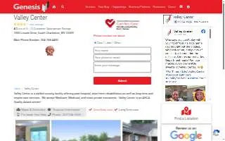 Valley Center of South Charleston website