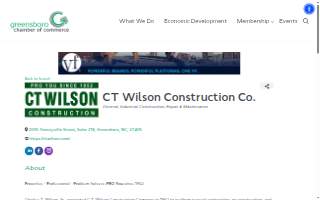 CT Wilson Construction Co Greensboro