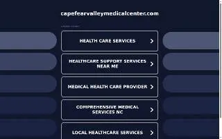 Cape Fear Valley Primary Care – John Smith website
