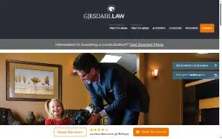 Gjesdahl Law, P.C. of Fargo website