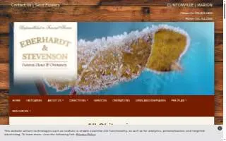 Eberhardt Construction website