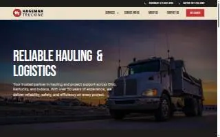 Hageman Trucking of Dayton website