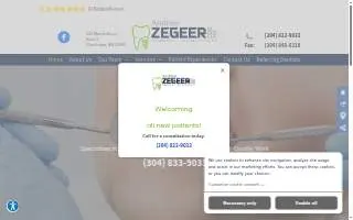 Zegeer Dental website