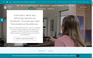 Medical Specialty Clinic website