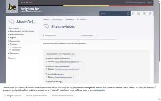 Provinces Dental website