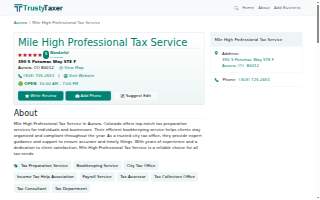 Mile High Professional Tax Service