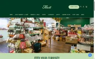 Feast & Fest Catering and Events website