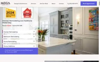 Mega Kitchen and Bath of Washington website