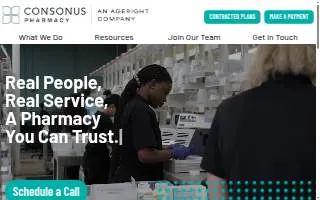 Consonus Nevada Pharmacy website