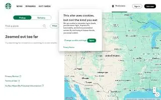 Starbucks Coffee Company of Wheaton website