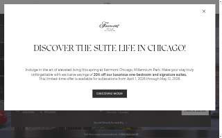 Fairmont Chicago, Millennium Park