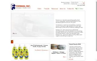 Forman Investment Services website