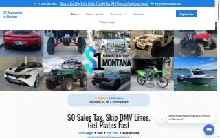 Dollar Montana website