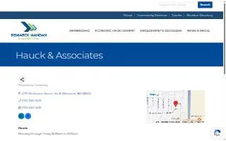 Hauck & Associates website