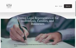 Onsite services·Online appointments Law Offices of Feras S. Rafee- New Jersey Office website