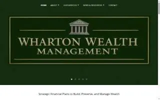 Wharton Wealth Planning of New York website