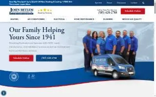 Betlem Heating & Cooling website