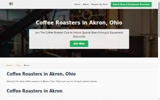Here We Go! Coffee website