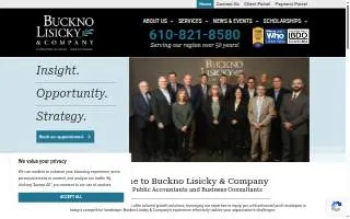 Buckno Lisicky & Company website