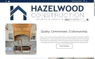 Hazelwood Construction Company, Inc. website