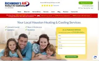 Richmonds Air website