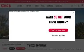 Kong's website