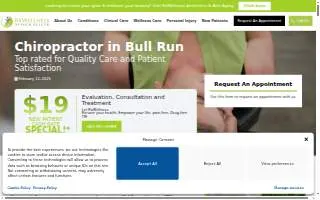 Chiropractor Raleigh website