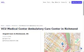 VCU Medical Center Ambulatory Care Center