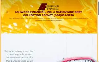 Ashwood Financial Partners website