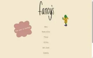 Fancy's website