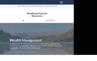 Woodmen Financial Resources website
