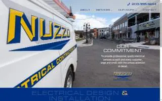 Nuzzo Electrical Contractors website