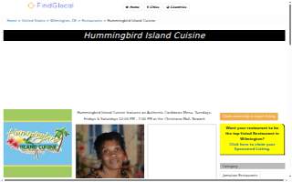 Hummingbird Island Cuisine