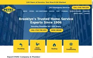 Plumbing Services, LLC website
