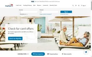 Capital Landscaping website