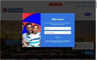 Hanway Insurance of Naperville website