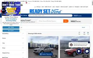 Rusty Eck Ford website