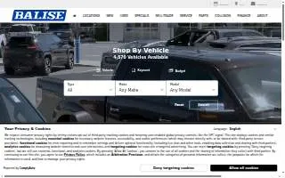 Balise Collision Repair of Springfield website