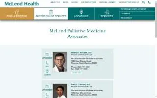 McLeod Hospice of Florence website