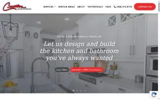 Creative Building & Remodeling of Detroit website