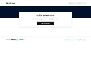 Optimal Chiropractic of Bismarck website