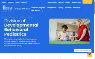 Developmental Pediatrics And Genetics website