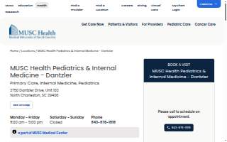 MUSC Health Pediatrics & Internal Medicine - Dantzler