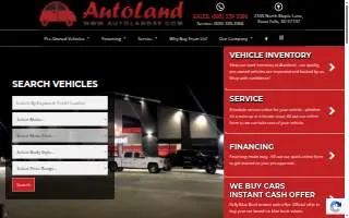 Autoland of Sioux Falls website