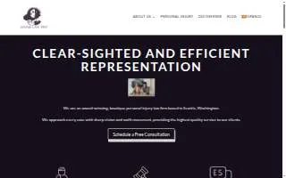 Dayani Law Firm website