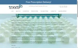 Trinity Infusion website