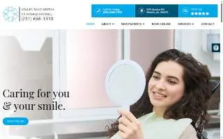 Azalea Road Dental website