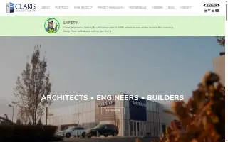 Claris Design Build of Hartford website
