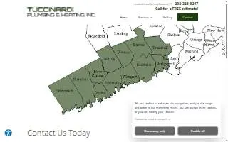 Tuccinardi Plumbing & Heating, Inc. website