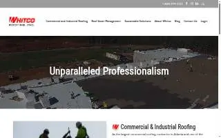 Whitco Roofing, Inc. of Orlando website